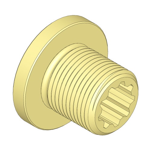 Insert-threaded - 7 in reel (rh)