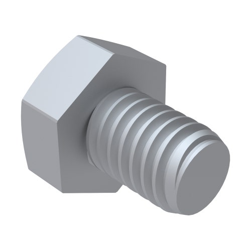 Bolt - hex hd m6-1.0 x 8