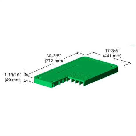 Carson lid only - 1730 green icv l bolt