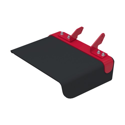 Rubber deflector assy
