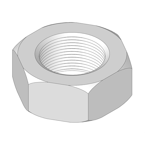 LOCKNUT - 5/8-18 HEX CENTER