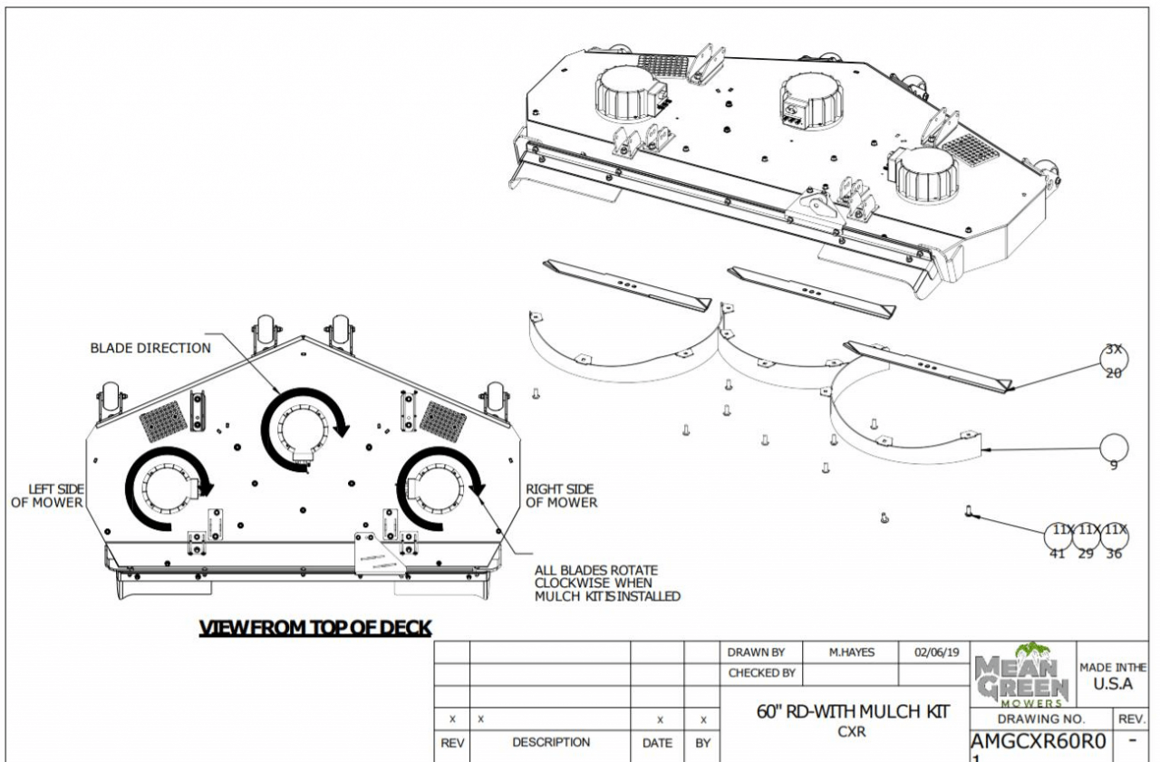 60 RD-with Mulch Kit