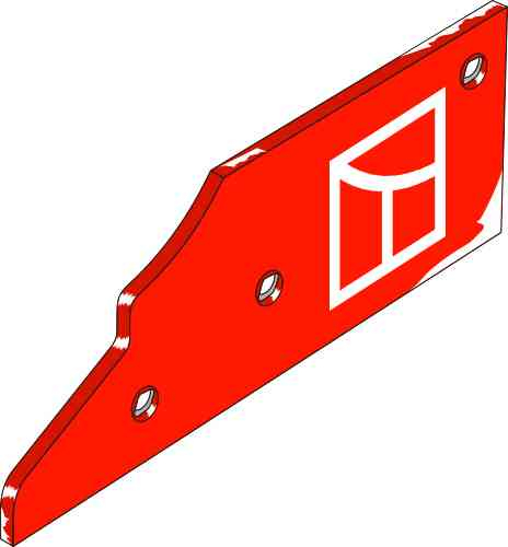 Landside - right fitting for Kuhn 278074
