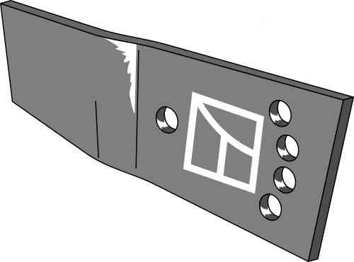 Moldboard extension - right