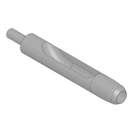 Alloy machined side-eject tine - .472mt x 7.000l x .880od