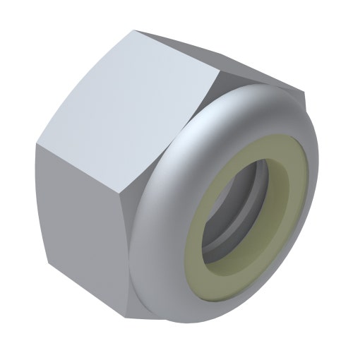 Nut - lock - 1/4-20 esna jam