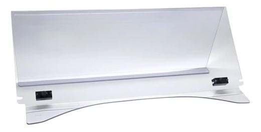 Fold down windshield, clear, acrylic