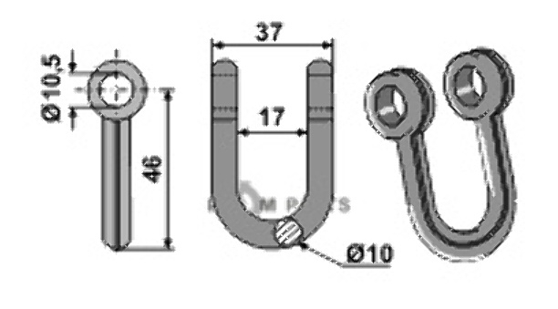 Schäkel 63-han-72