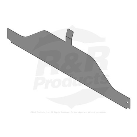 Shield - radiator - lower