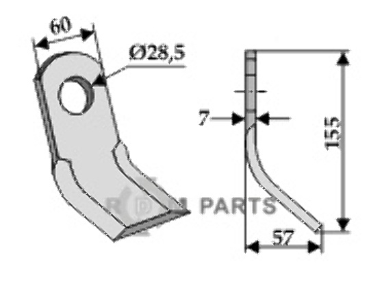 RDM Parts Y-blade