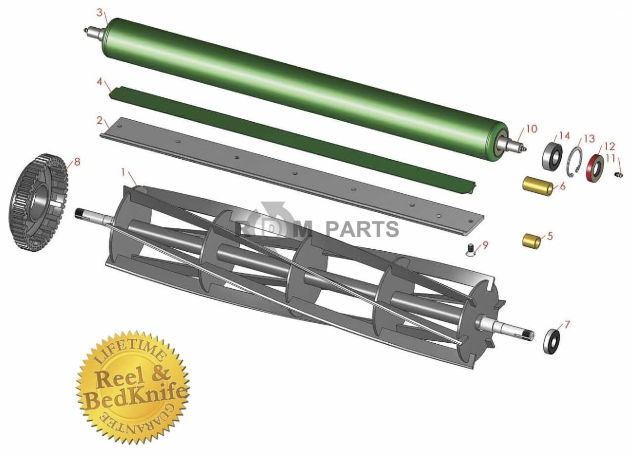 Replacement parts for Ransomes Sportcutter MK10 & MK11 & Magna MK12 Cutting Unit