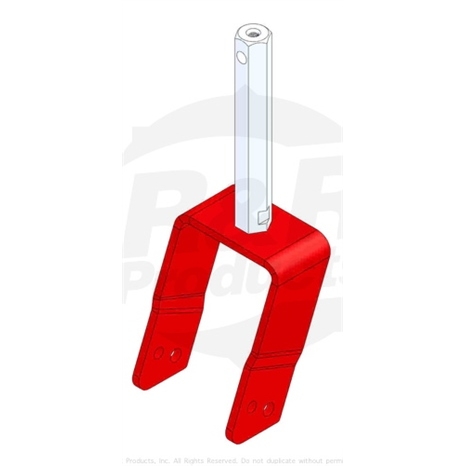 Caster fork Caster fork
