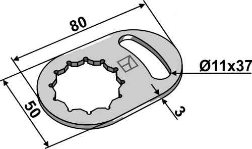 Security plate 63-mul-66