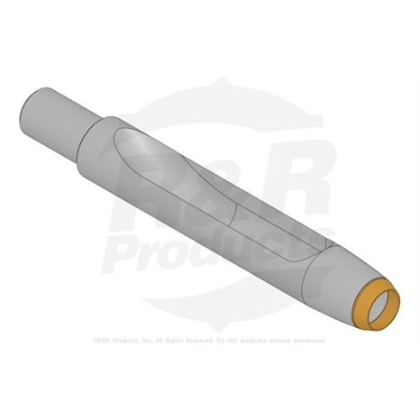 Alloy machined side-eject tine with carbide tip - .500mt x 4.500l x .545od