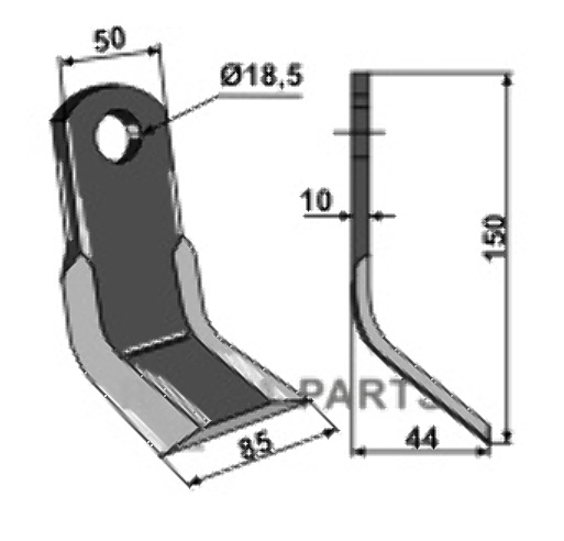 RDM Parts Y-Messer