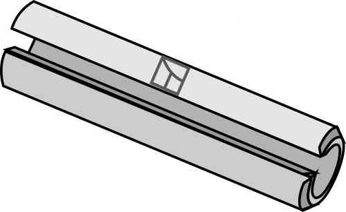 Clamping pin Ø6x45