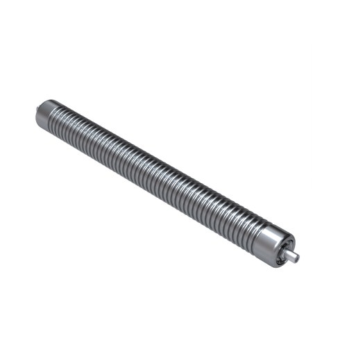 Roller - extended machined grooved