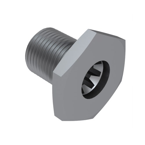Nut - splined 1-1/8 long
