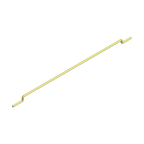 Scraper - 22 rear roller (rod)
