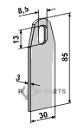 RDM Parts Vertikuteermes