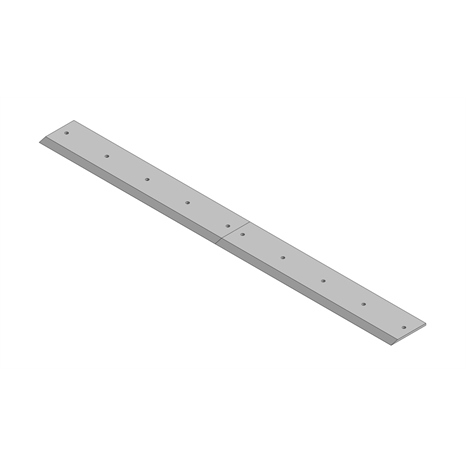 Bottom blade - 48 x 1/4 x 4.75 10 hole