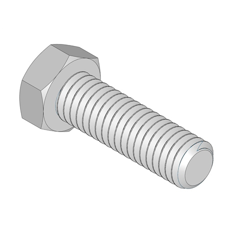 Bolt - hex hd 3/8-16 x 1-1/4