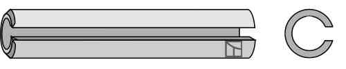 Spannstift - Ø10x80 51-1004