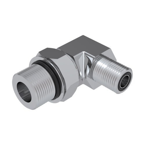 Hydraulic fitting - 90 deg