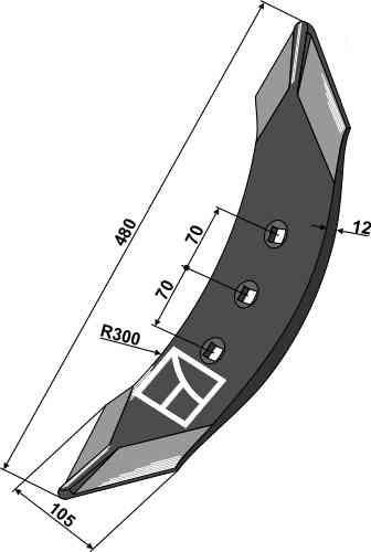 Vorschar geeignet für Köckerling 900033