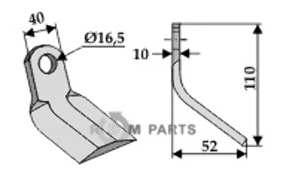 RDM Parts Y-blade