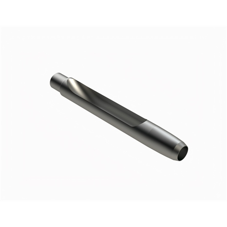 Alloy machined side-eject tine - .625mt x 6.000l x .640od