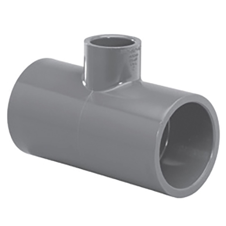 14x10 pvc reducing tee (soc) sch80 fa