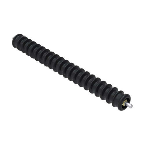 Roller - grooved uhmw polyethylene