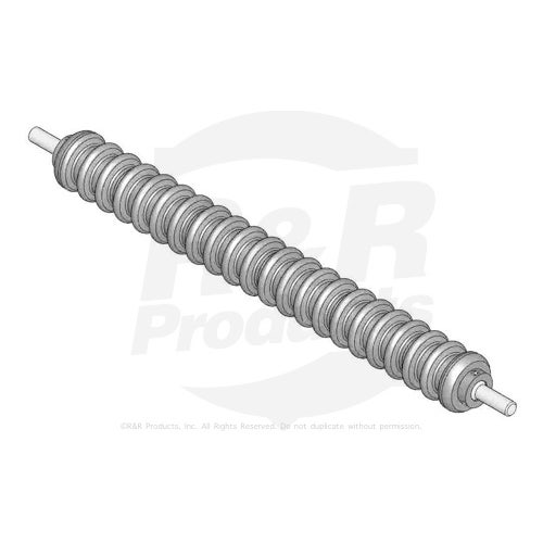 Minuteman grooved roller only - 22 in
