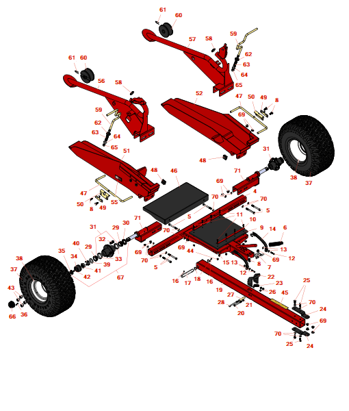 Toro Trans Pro 80 trailer Toro Trans Pro 80 trailer