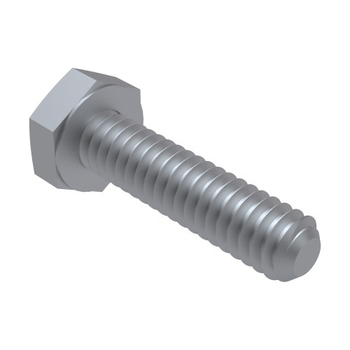 Bolt - hex hd 1/4-20 x 1