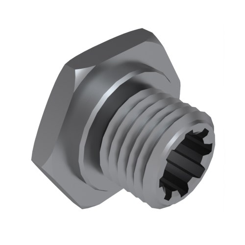 Nut - splined reel