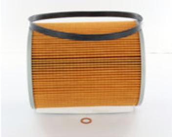 Fuel filter cartridge metal