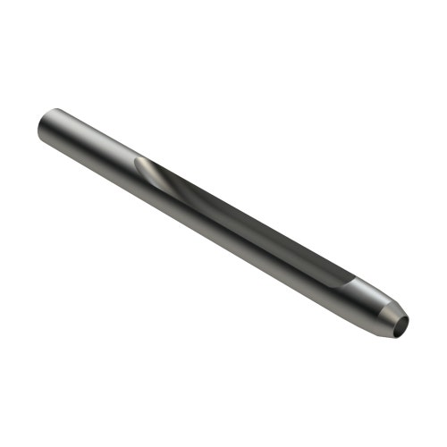 Alloy machined side-eject tine - .375mt x 4.500l x .320od