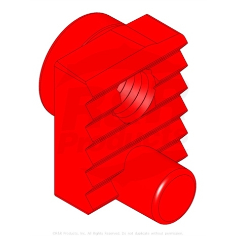 Nut - adjusting rh