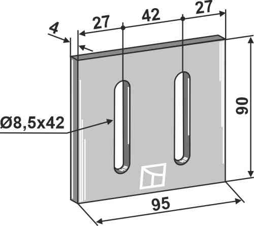 Scraper for packer rolls 51-m202