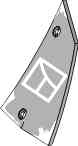 Shin - right fitting for Massey Ferguson 84033 (3940306)