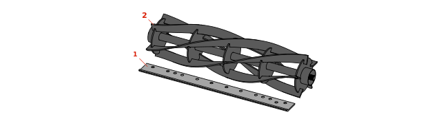 Locke Reel Mower Reel & Bedknife Locke Reel Mower Reel & Bedknife