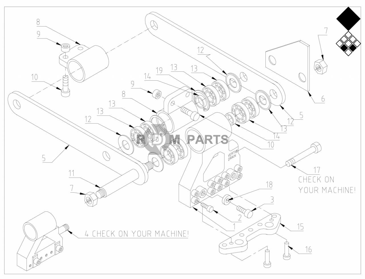 Replacement parts for VD7516 Penhouder