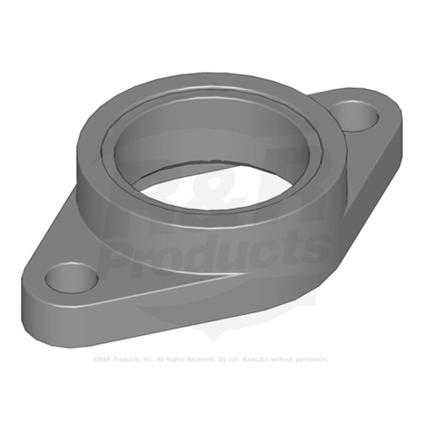 Bearing - flanged v-cut sft Bearing - flanged v-cut sft