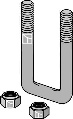 Stirrup bolts for 80 x 120 frame