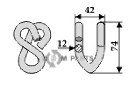 RDM Parts Schäkel