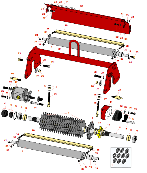 Toro Greensmaster 3050 Verti-Cut Unit - R&R Special