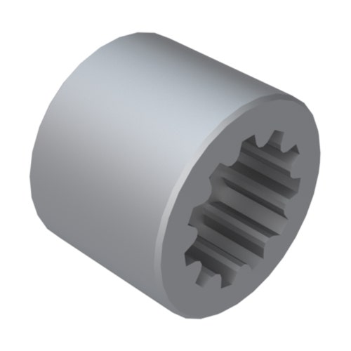 Coupler - iron - hyd motor