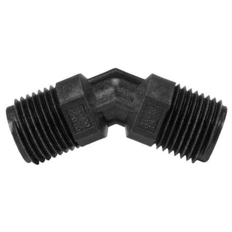 Teejet front end adapter - 45 degree